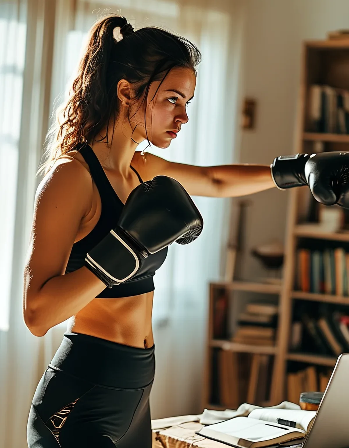 A Shadowboxing Routine for People Who Sit at a Desk All Day (Plus What Your First Boxing Class Is Really Like)